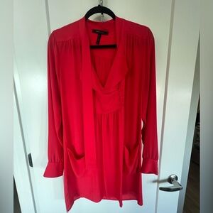 BCBGMaxAzria Red dress size medium